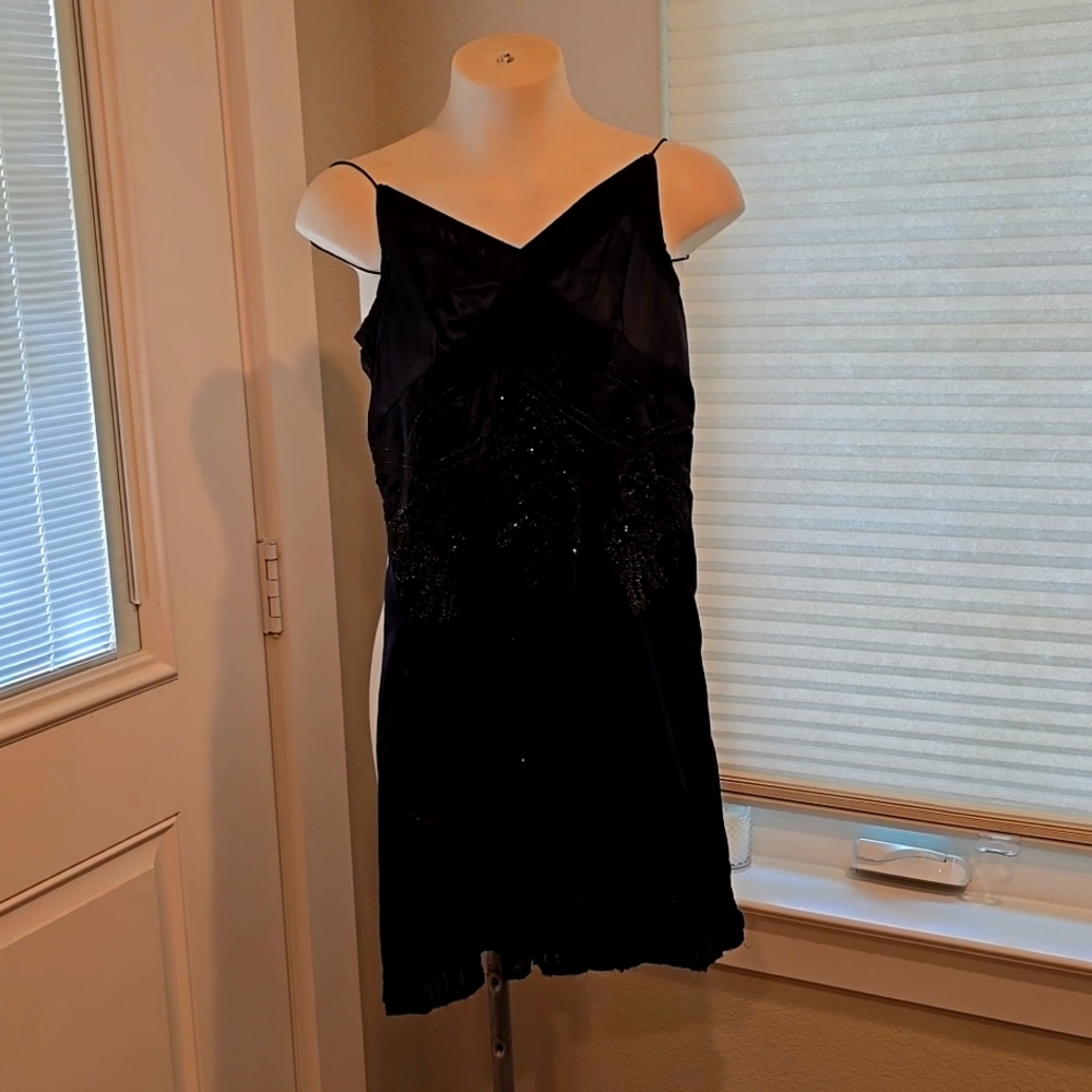 French Connection Silk Slip Dress 4